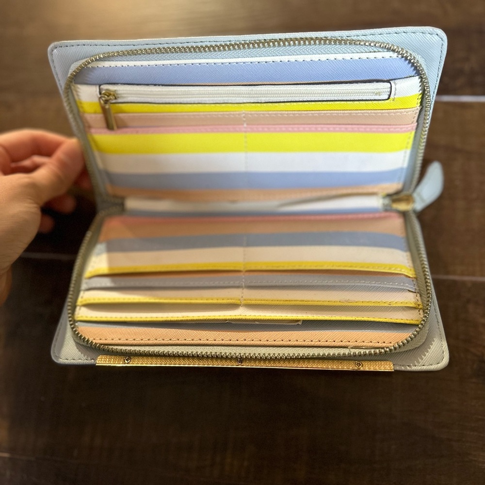 Light Blue Wallet - Picture 3 of 3